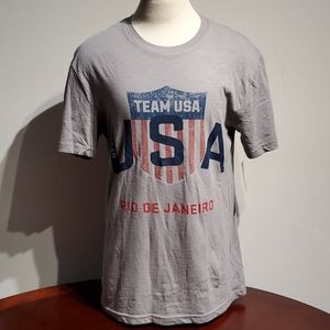 TEAM USA Olympics Rio De Janeiro T-Shirt Deadstock